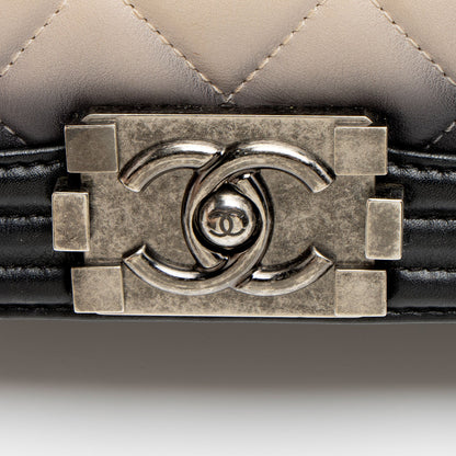 Chanel Ombre Lambskin New Medium Boy Bag
