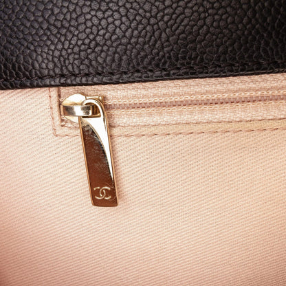 Chanel Paris Cuba Medium Caviar Thread Around Flap