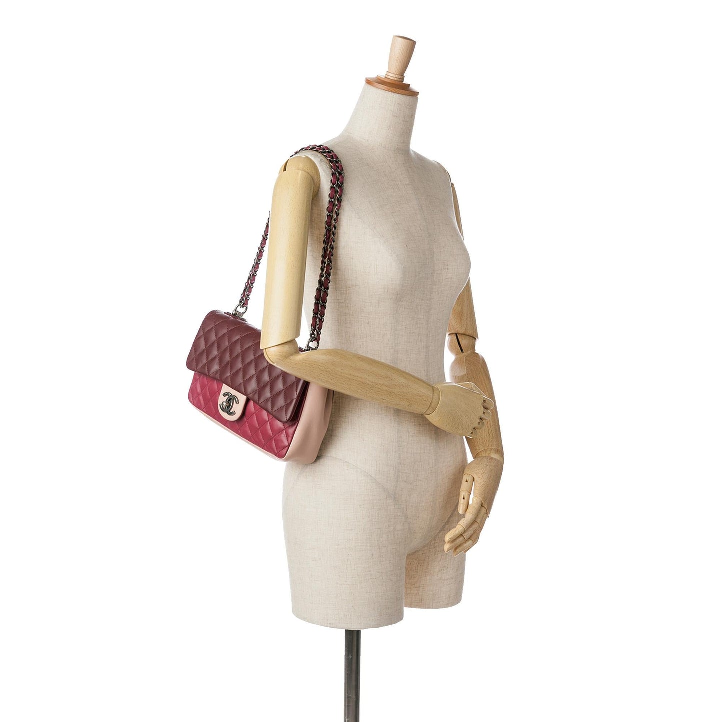 Chanel Paris Edinburgh Medium Tricolor Single Flap (SHG-nrWZdZ)