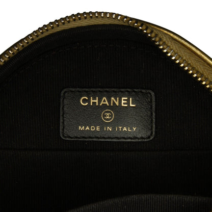 Chanel Paris-New York Coco Croc Round Crossbody Bag (SHG-5kZNxM)