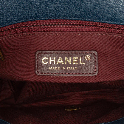 Chanel Paris-Salzburg Medium Patent Goatskin CC Eyelet Flap