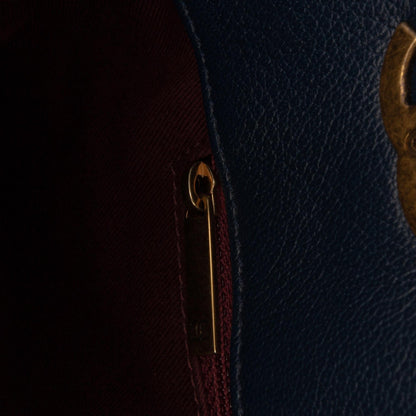 Chanel Paris Salzburg Patent and Goatskin CC Eyelet Tote