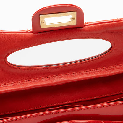 Chanel Patent Leather 2.55 Reissue E/W Clutch (SHF-Og65LE)
