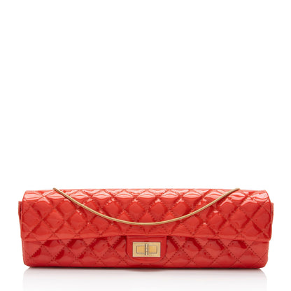 Chanel Patent Leather 2.55 Reissue E/W Clutch (SHF-Og65LE)