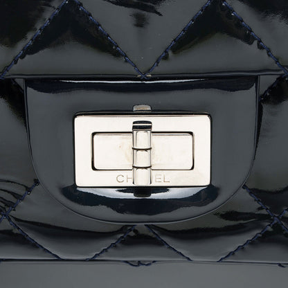 Chanel Patent Leather Calfskin Reissue 227 Double Flap Bag