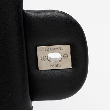 Chanel Patent Leather Classic Jumbo Double Flap Bag (SHF-zuaFhW)