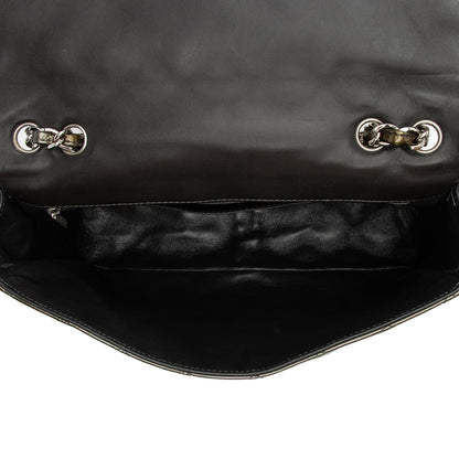 Chanel Patent Leather Classic Jumbo Single Flap Bag (SHF-j2Ye52)