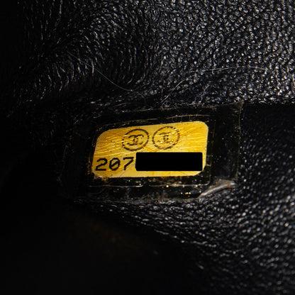Chanel Patent Leather Classic Medium Double Flap Bag