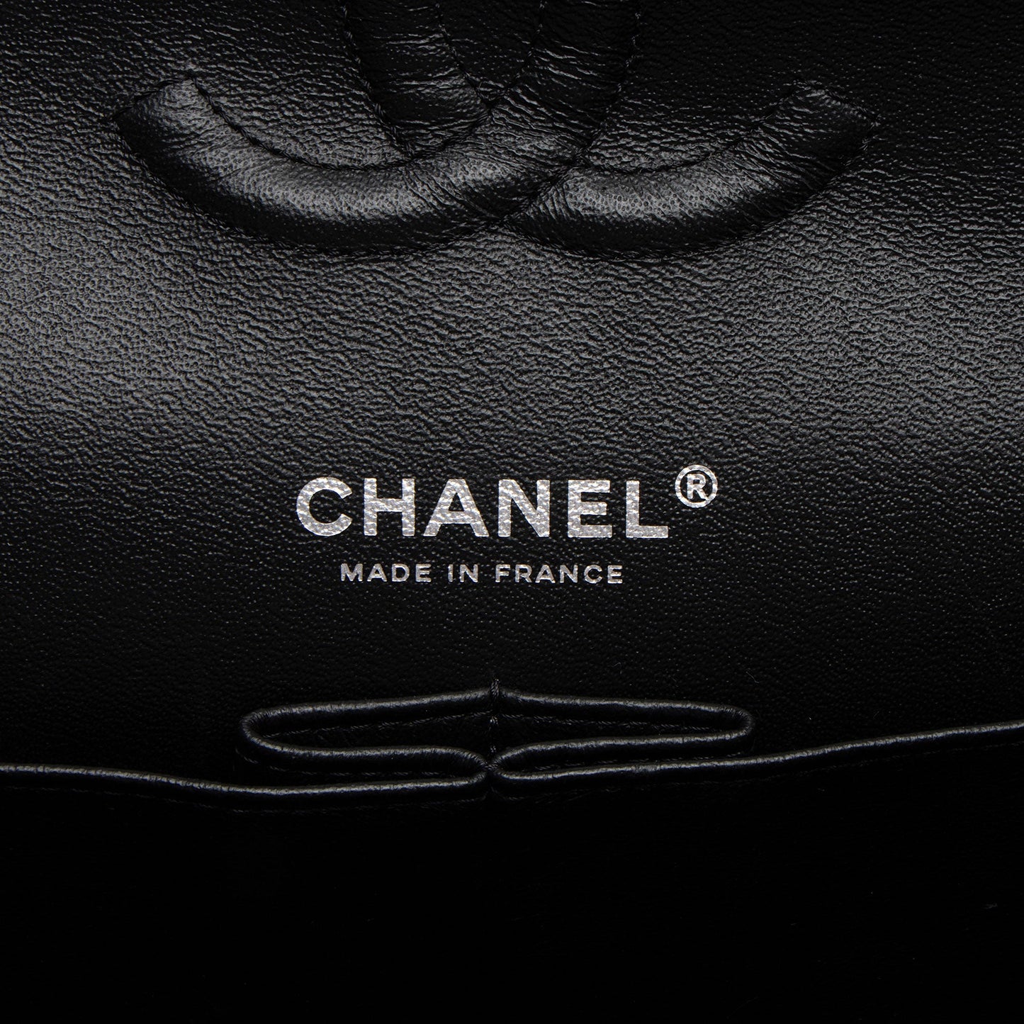 Chanel Patent Leather Classic Medium Double Flap Bag