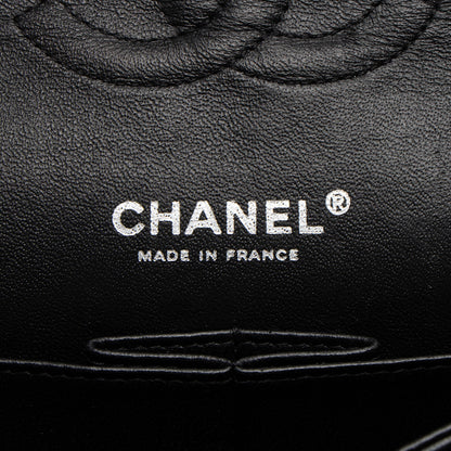 Chanel Patent Leather Classic Medium Double Flap Bag (SHF-XaMpG8)
