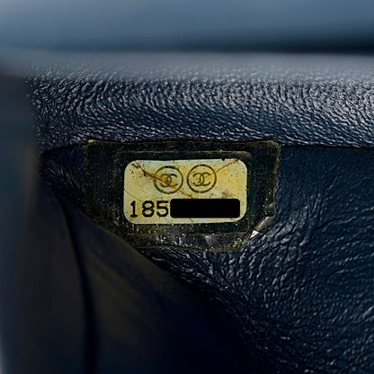Chanel Patent Leather Classic Medium Double Flap Bag (SHF-lLuqxa)