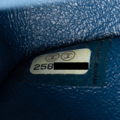 Chanel Patent Leather Classic Medium Double Flap Bag