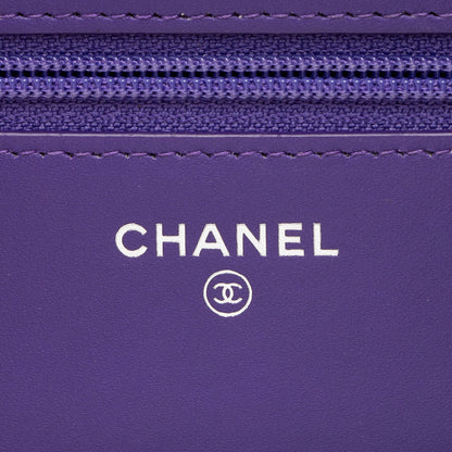 Chanel Patent Leather Classic Wallet on Chain Bag (SHF-0qaVpG)