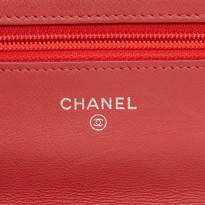 Chanel Patent Leather Classic Wallet on Chain (SHF-JIB4Sf)