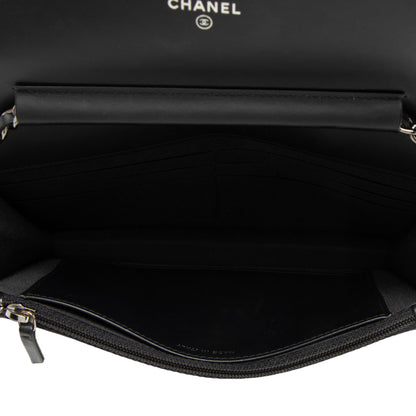 Chanel Patent Leather Classic Wallet on Chain