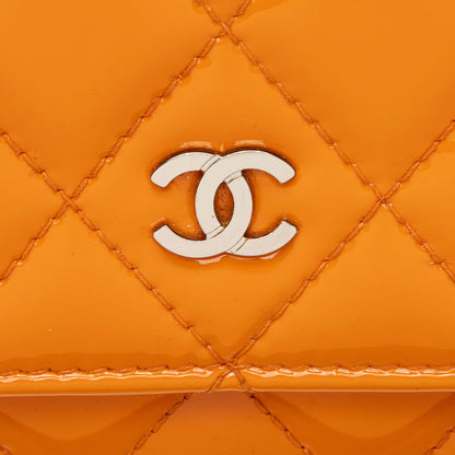 Chanel Patent Leather Classic Wallet on Chain