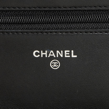 Chanel Patent Leather Classic Wallet on Chain