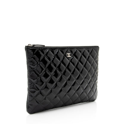 Chanel Patent Leather Medium O-Case (SHF-aLyKNf)