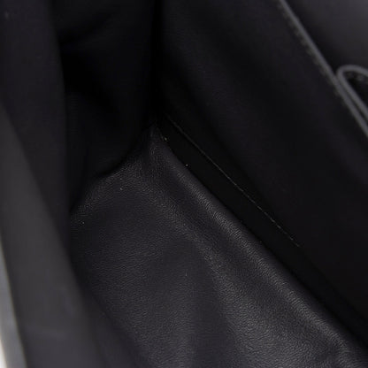 Chanel Patent Leather Stripe Classic Jumbo Double Flap Bag (SHF-xHciHb)