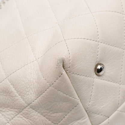 Chanel Perforated Calfskin Up In The Air North South Tote
