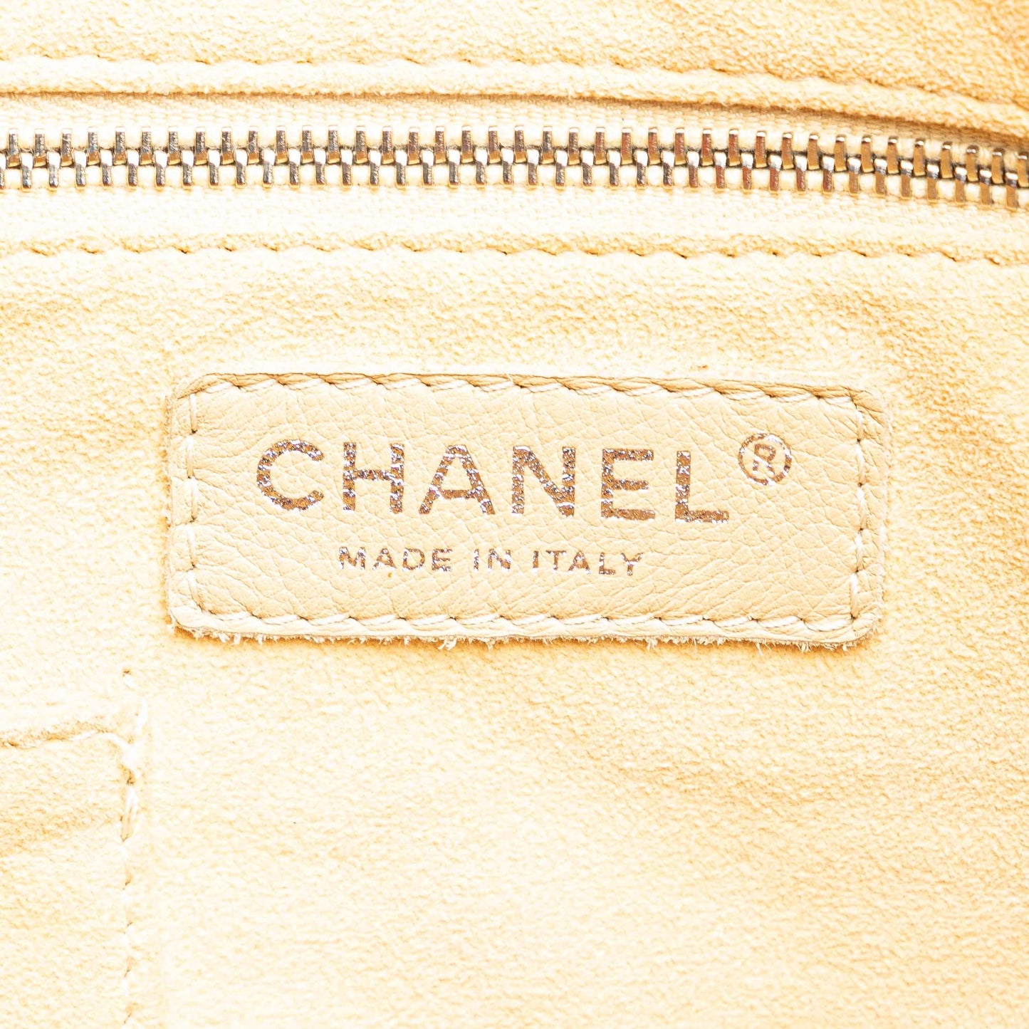 Chanel Perforated Patent CC No. 5 Tote