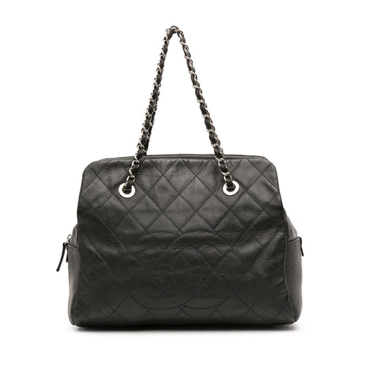 Chanel Petite Crinkled Calfskin Timeless Tote