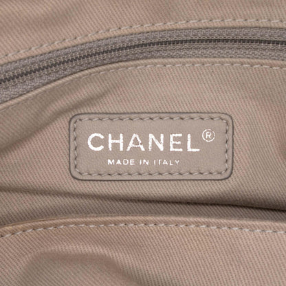Chanel Quilted Aged Calfskin Be CC Shopper Tote