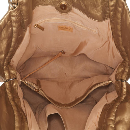 Chanel Quilted Calfskin Ca D'Oro Tote