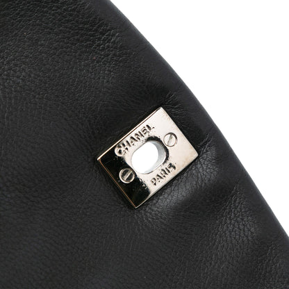 Chanel Quilted Calfskin Curvy Flap