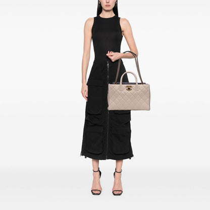 Chanel Quilted Calfskin Portobello Satchel