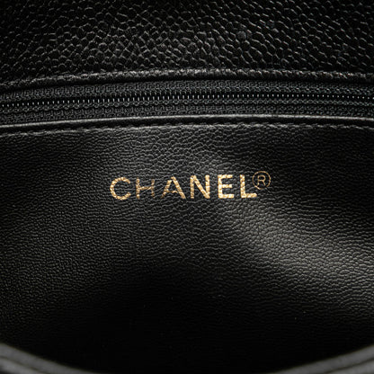 Chanel Quilted Caviar Chain Tote