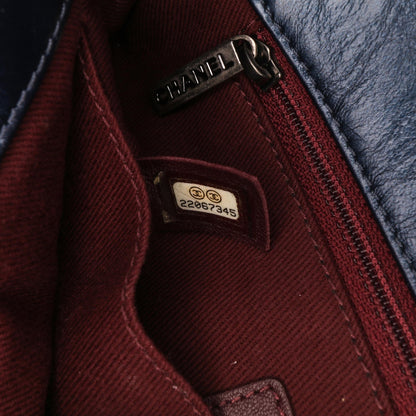 Chanel Quilted Glazed Calfskin Coco Pleats Flap