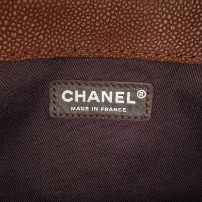 Chanel Quilted Iridescent Caviar Lady Pearly Flap (SHG-rfis16)
