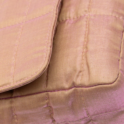 Chanel Quilted Iridescent Nylon Mademoiselle Flap