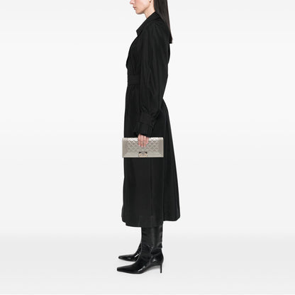 Chanel Quilted Lambskin Boy Flap Clutch