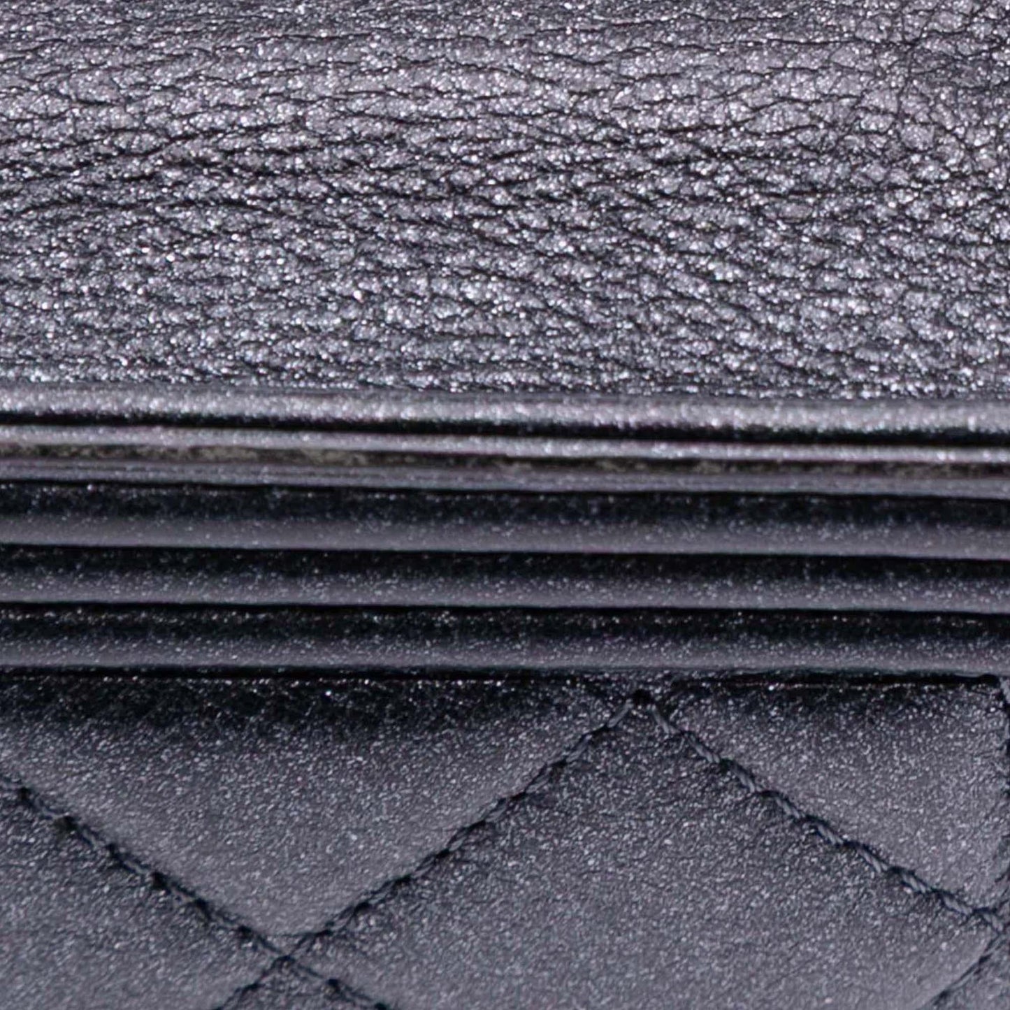Chanel Quilted Lambskin Boy Wallet On Chain