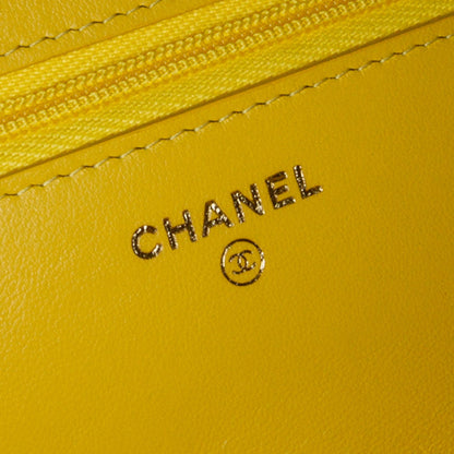 Chanel Quilted Lambskin Candy Chain Wallet on Chain