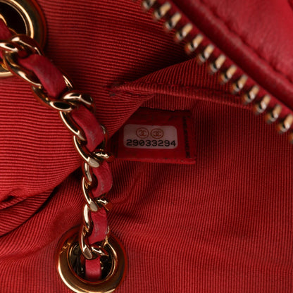 Chanel Quilted Lambskin Double Case with Chain