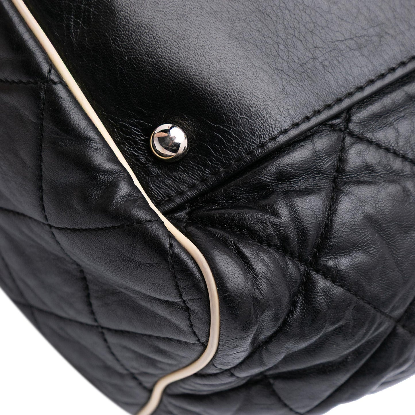 Chanel Quilted Lambskin East West Accordion Flap