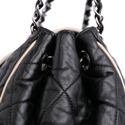 Chanel Quilted Lambskin East West Accordion Flap