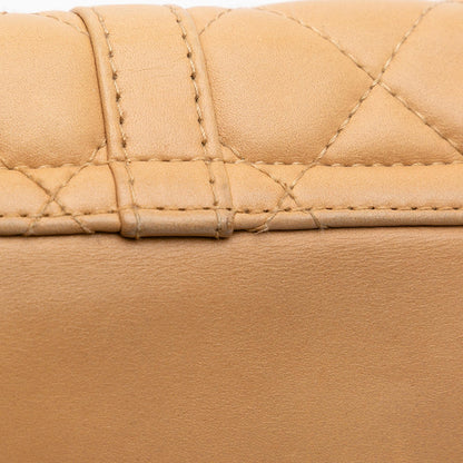 Chanel Quilted Lambskin Mademoiselle Lock Accordion Flap