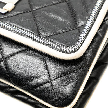 Chanel Quilted Lambskin Reissue East West Flap