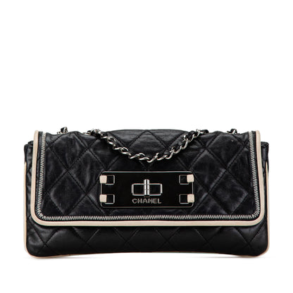 Chanel Quilted Lambskin Reissue East West Flap