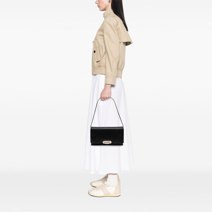 Chanel Quilted Lambskin Retro Label Shoulder Bag