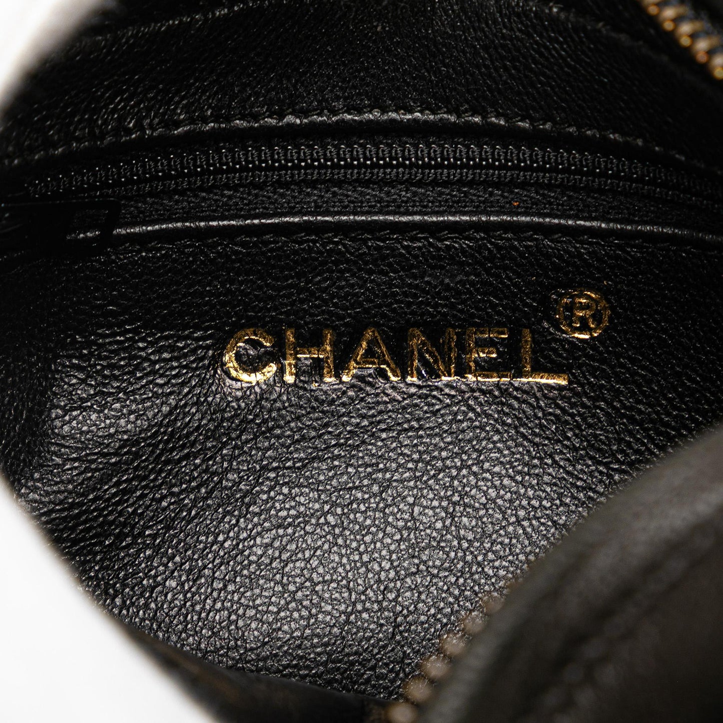 Chanel Quilted Lambskin Tassel Pouch