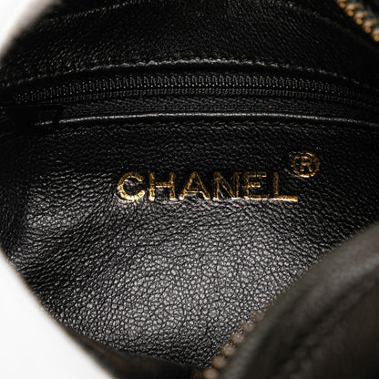 Chanel Quilted Lambskin Tassel Pouch