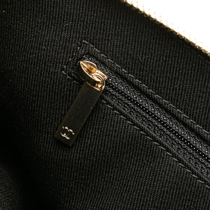 Chanel Quilted Patent Chain Double Zip Crossbody