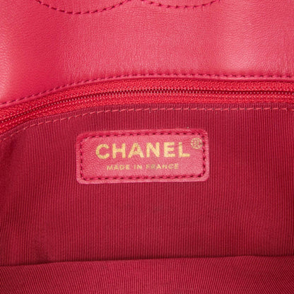 Chanel Quilted Patent Goatskin Pagoda Accordion Flap