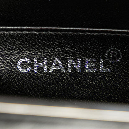 Chanel Quilted Patent Leather Box Handbag
