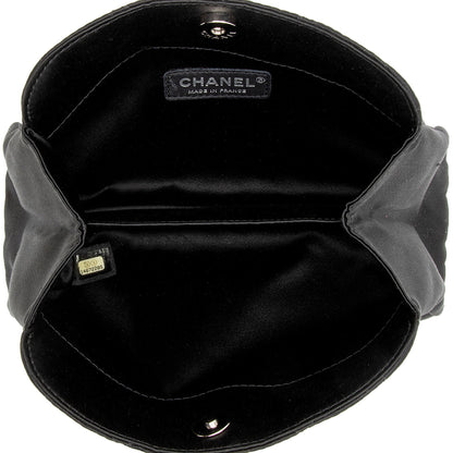 Chanel Satin Leo Lion Clutch
